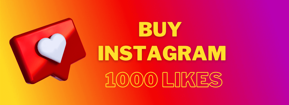 1000 likes on instagram