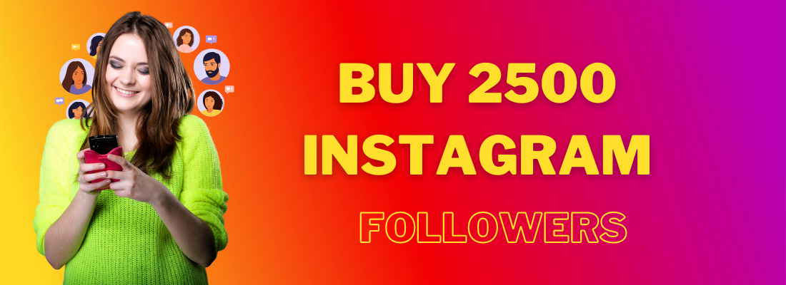 buy 2500 Instagram followers