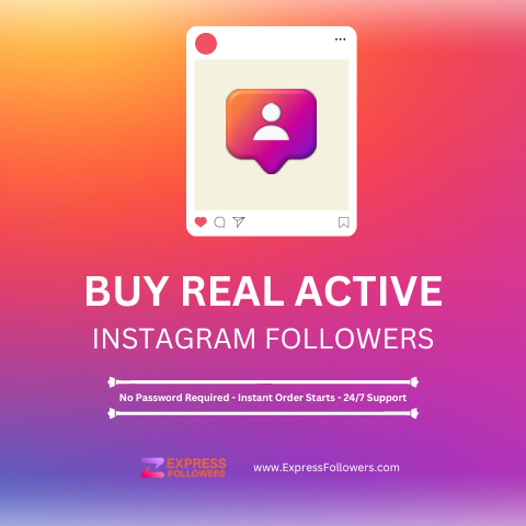 Buy real active Instagram followers