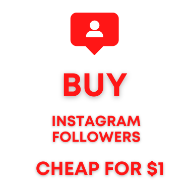 buy cheap Instagram followers for $1
