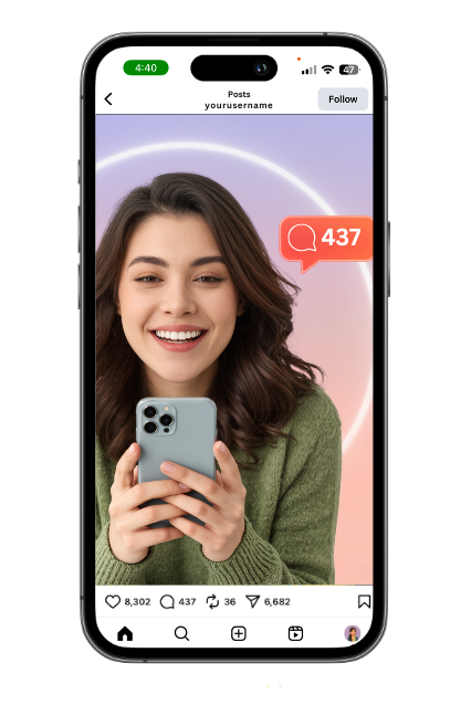 Buy Instagram Comments — increase post engagement