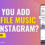 Vibe Up Your Bio With Add Music to Instagram Profile Feature